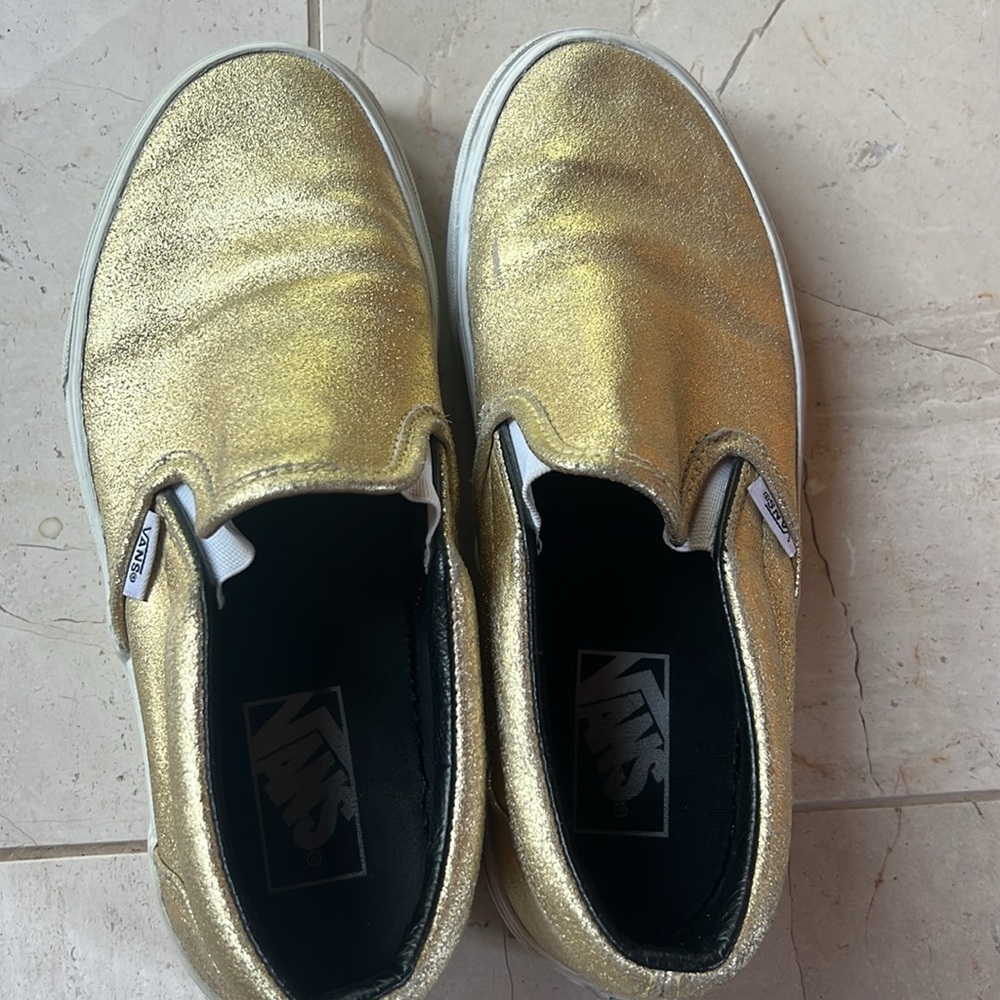 Gold Vans - Picture 4 of 5